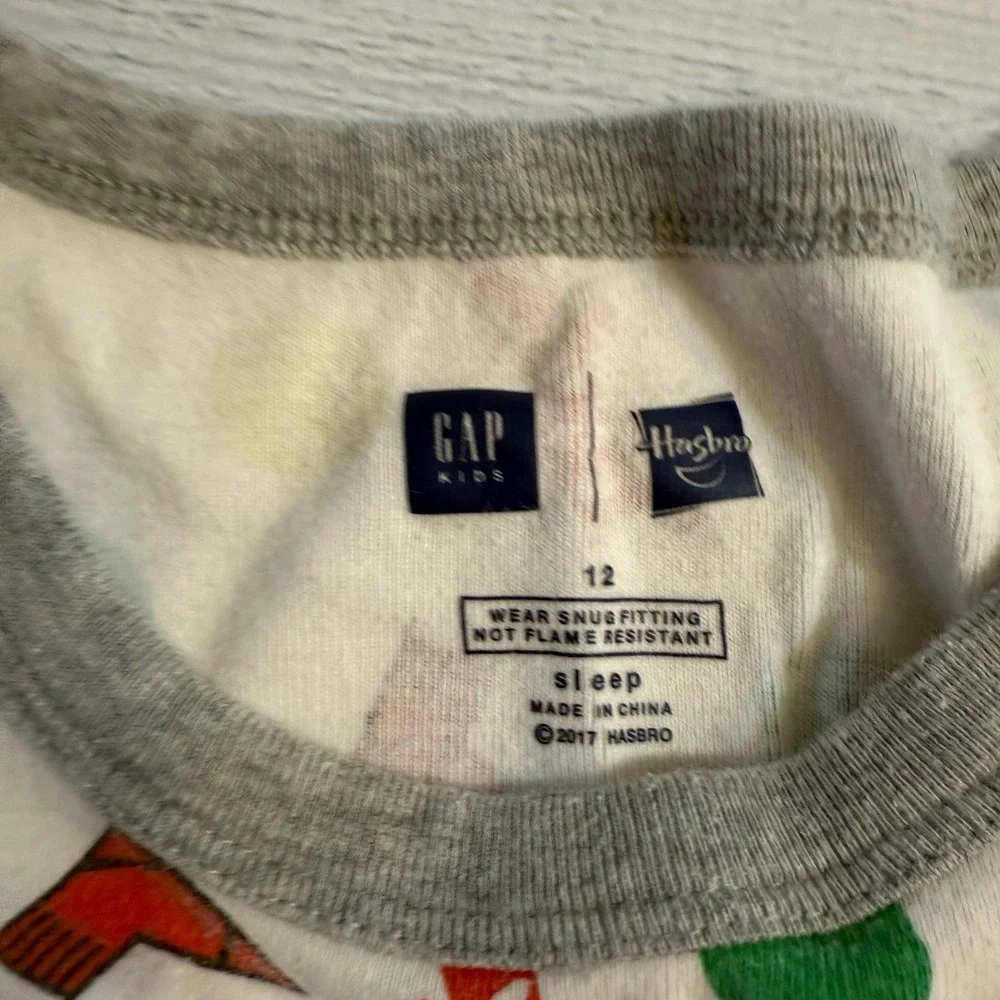 GAP kids twister pajama set size‎ 12